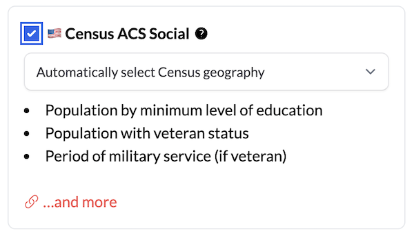 Economics geography select box