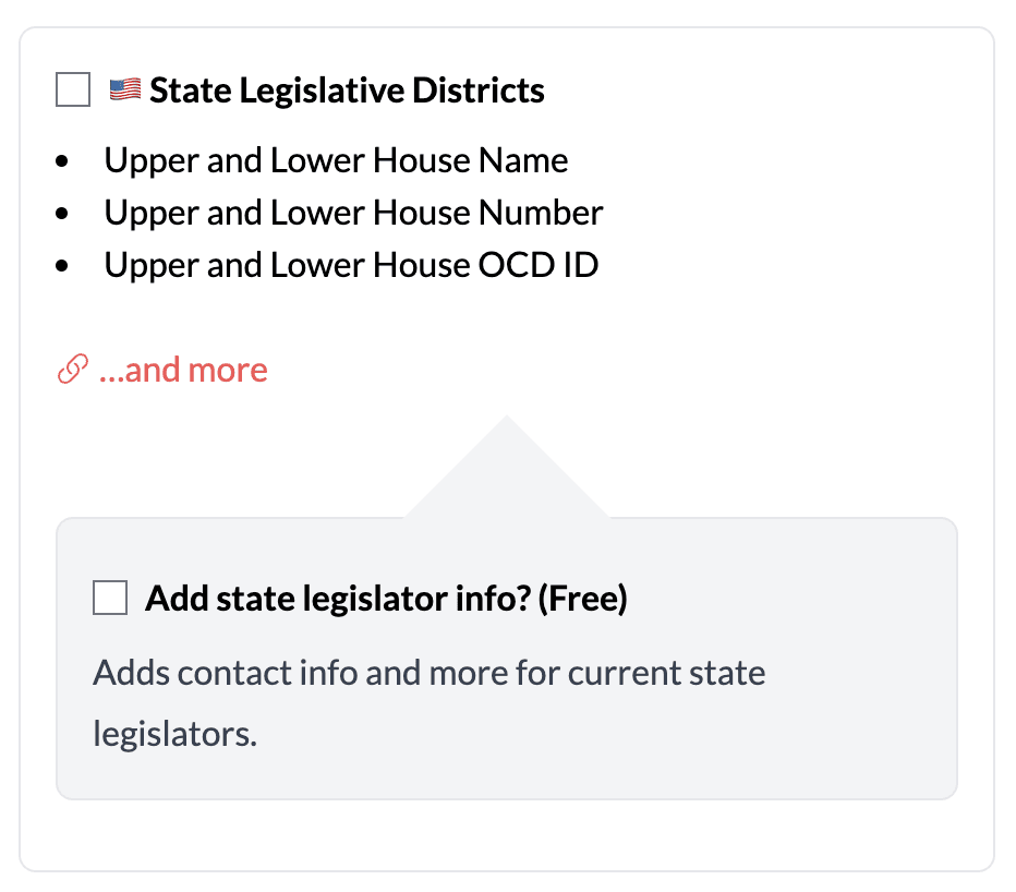State Legislators - Updated Append