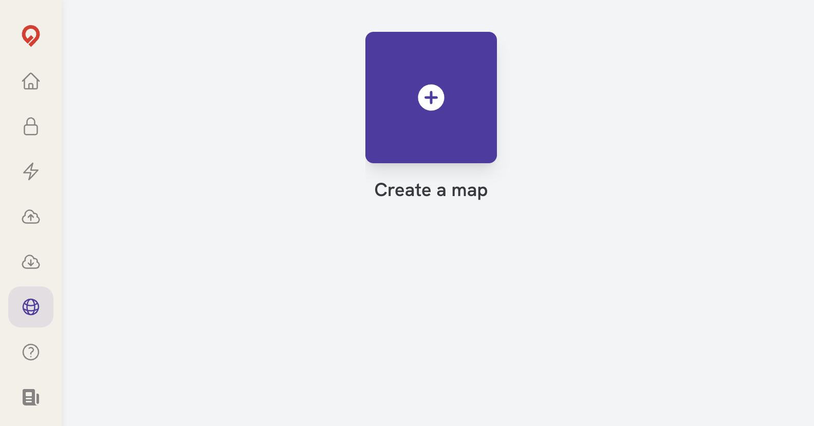 Screenshot of Geocodio Maps Tab